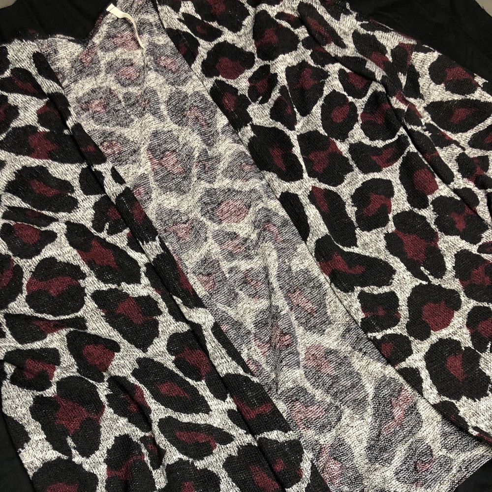 Leopard cardigan